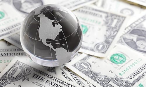 Globe & US Dollars